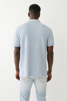 EMBROIDERED TRUE RELIGION POLO SHIRT, image 5