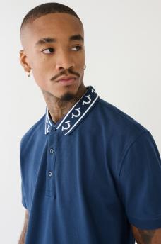 EMBROIDERED TRUE RELIGION POLO SHIRT, image 1