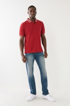 EMBROIDERED TRUE RELIGION POLO SHIRT, image 6