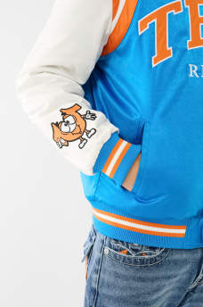 TRUE RELIGION VARSITY BOMBER JACKET, image 4