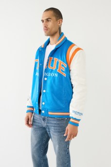 TRUE RELIGION VARSITY BOMBER JACKET, image 6