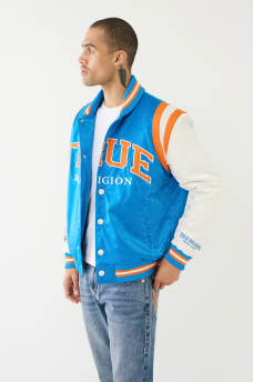 TRUE RELIGION VARSITY BOMBER JACKET, image 7