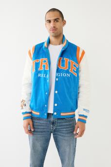 TRUE RELIGION VARSITY BOMBER JACKET, image 1