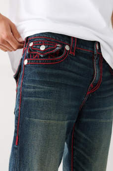 JEANS RECTOS RICKY CON COSTURA DE CUERDA, image 2