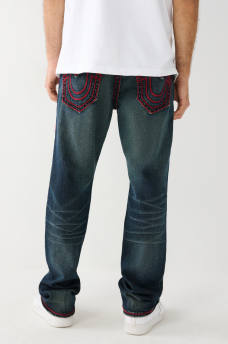 JEANS RECTOS RICKY CON COSTURA DE CUERDA, image 5