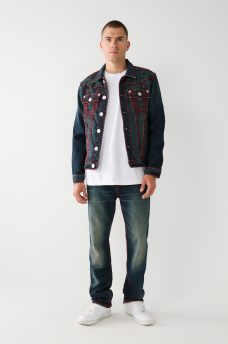 JEANS RECTOS RICKY CON COSTURA DE CUERDA, image 6