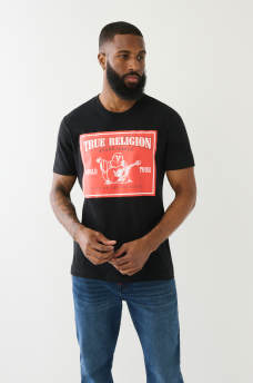 CAMISETA CON LOGOTIPO WORLD TOUR DE TRUE RELIGION, image 3