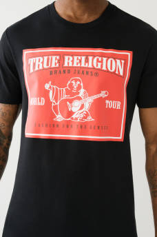 CAMISETA CON LOGOTIPO WORLD TOUR DE TRUE RELIGION, image 1