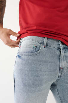 ROCCO SINGLE NEEDLE SKINNY JEAN, image 3