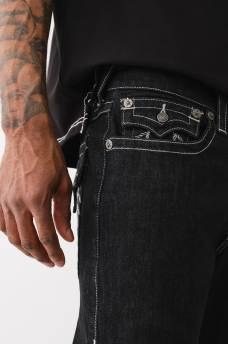 JEANS RECTOS RICKY CON COSTURA DE CUERDA, image 5