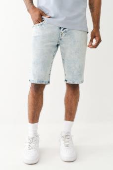 ROCCO ACID WASH DENIM SHORT, image 2