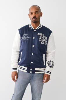 CAMPERA TIPO BOMBER GOOD LIFE DE MEZCLILLA UNIVERSITARIA, image 2