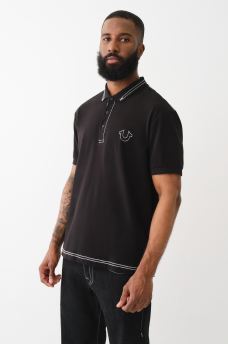 BIG T EMBROIDERED POLO SHIRT , image 4
