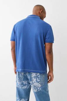 BIG T EMBROIDERED POLO SHIRT , image 3