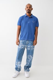 BIG T EMBROIDERED POLO SHIRT , image 5