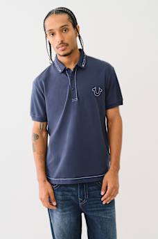 BIG T EMBROIDERED POLO SHIRT , image 2