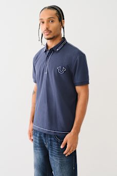 BIG T EMBROIDERED POLO SHIRT , image 4
