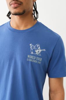 OMBRE LOGO CREW TEE, image 3