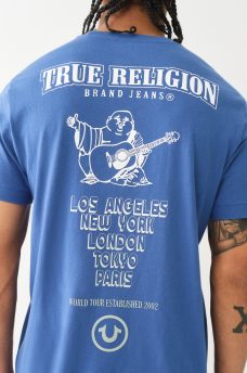 OMBRE LOGO CREW TEE, image 1