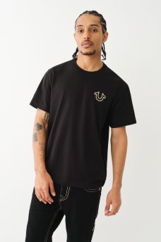 LOGO OVERSEAM PUFF T TEE, image 2