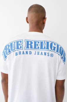 LOGO OVERSEAM PUFF T TEE, image 1
