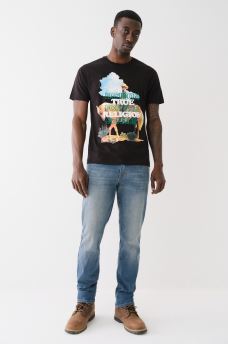 CAMISETA DE VAQUERO BORDADA