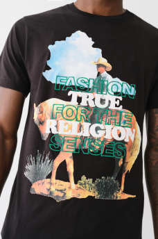 CAMISETA DE VAQUERO BORDADA