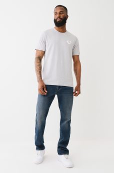 HORSESHOE FLAG PRINT TEE