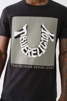CAMISETA CON LOGOTIPO DE HERRADURA, image 1