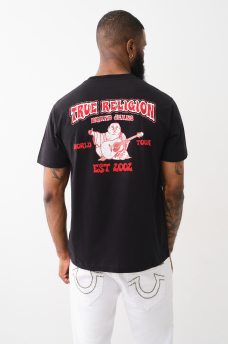 FLOCKED VINTAGE LOGO TEE, image 4