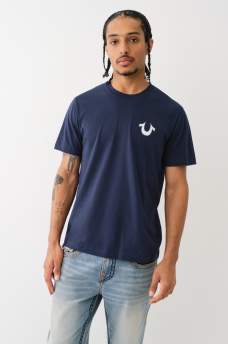 FLOCKED VINTAGE LOGO TEE, image 3
