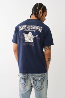 FLOCKED VINTAGE LOGO TEE, image 4