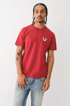 FLOCKED VINTAGE LOGO TEE, image 3