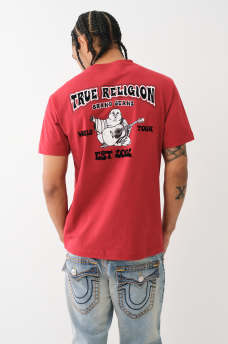 FLOCKED VINTAGE LOGO TEE, image 4