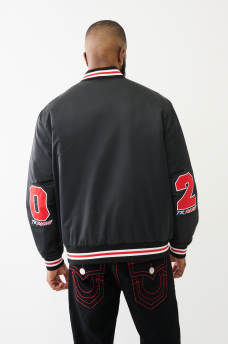 TRUE RELIGION RACING BOMBER JACKET, image 2