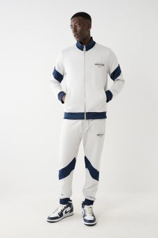 COLOR BLOCK LOGO TRACK PANT, image 4
