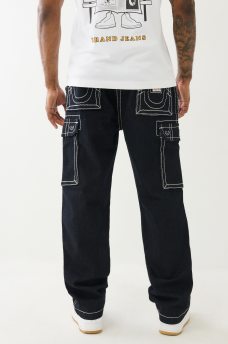 BAGGY BIG T DENIM CARGO PANT, image 2