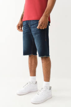 RICKY FRAYED DENIM SHORT , image 3