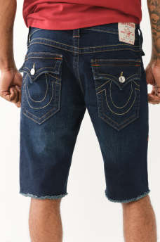 RICKY FRAYED DENIM SHORT , image 4