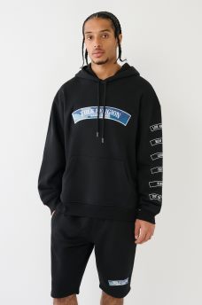 EMBROIDERED TRUE RELIGION PATCH HOODIE