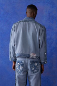 BLU RELIGION BOXY TRUCKER JACKET SUPER T, image 3