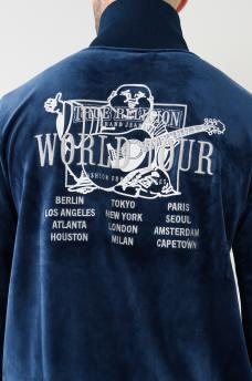 VELOUR WORLD TOUR TRACK JACKET