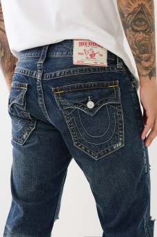  RICKY DISTRESSED FLAP STRAIGHT JEAN, image 5