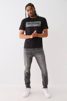 JEANS SKINNY ROCCO CON COSTURA CON AGUJA SIMPLE