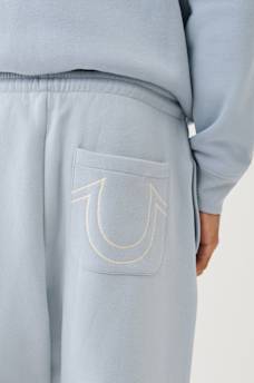 LADDER STITCH LOGO APPLIQUE JOGGER, image 2