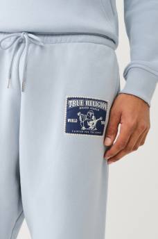 LADDER STITCH LOGO APPLIQUE JOGGER, image 4