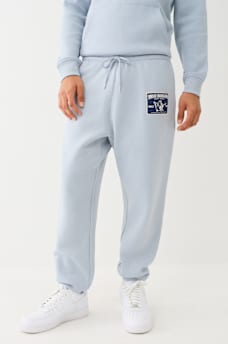 LADDER STITCH LOGO APPLIQUE JOGGER, image 6