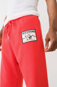 LADDER STITCH LOGO APPLIQUE JOGGER, image 4