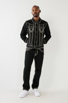 RICKY ROPE STITCH STRAIGHT JEAN, image 5