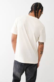 LOGO PLACKET SHORT SLEEVE HENLEY TEE, image 3